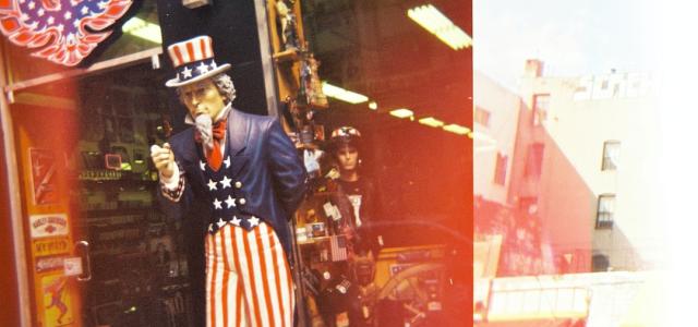 Picture of Uncle Sam figure in front of a business
